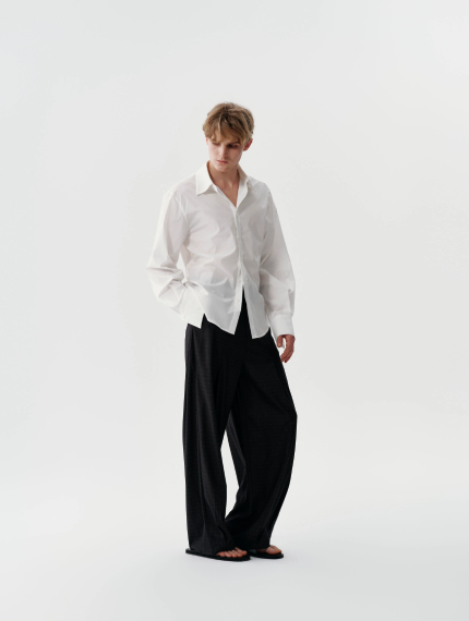 Line Shirt White (2)