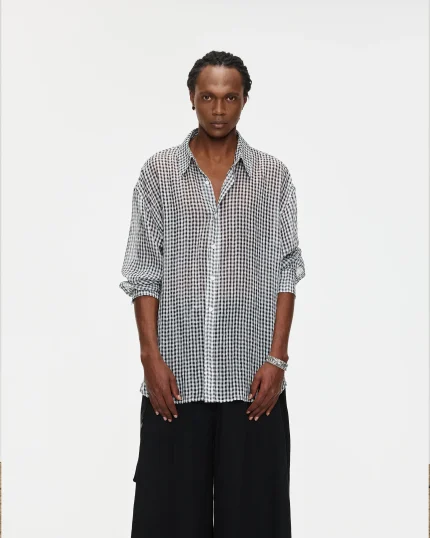 Mirror Plaid Shirt (3)