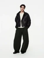 Yhone Bold Pants NO.22 Green