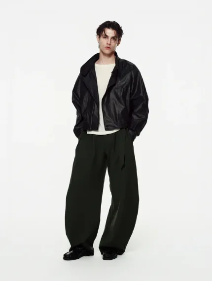 Yhone Bold Pants NO.22 Green
